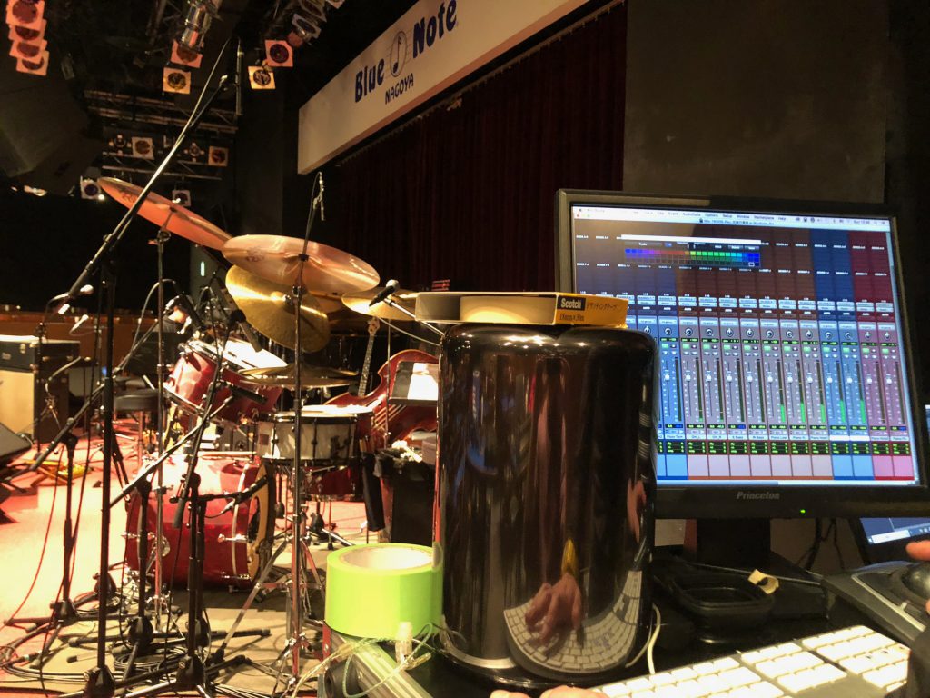佐藤竹善 with The Jazz Creatures Your Christmas Night 2018 ブルーノート名古屋公演でのフルハウスのレコーディングシステム